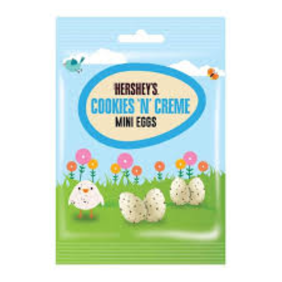 HERSHEYS COOKIES N CREME MINI EGGS 75G